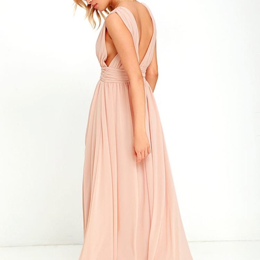 Pink Formal Maxi Dress